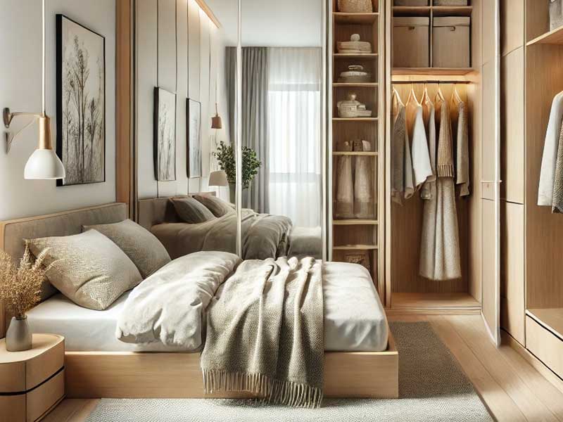 10 Wardrobe Ideas for Small Rooms