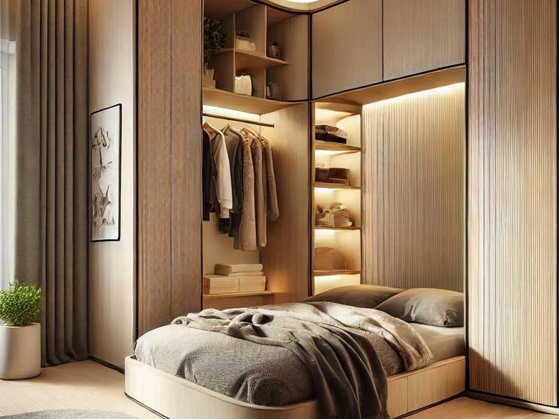 Corner Wardrobe