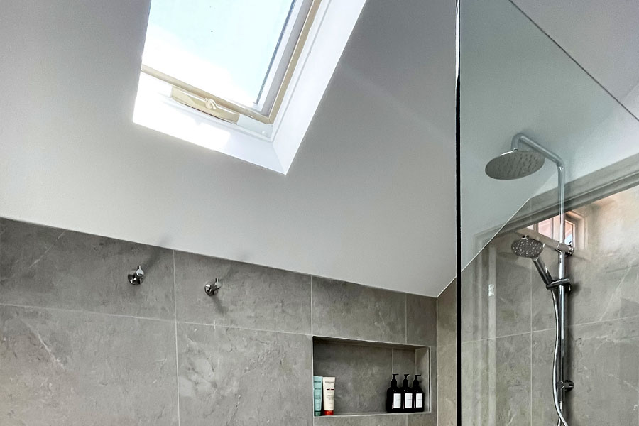 skylight bathroom ideas