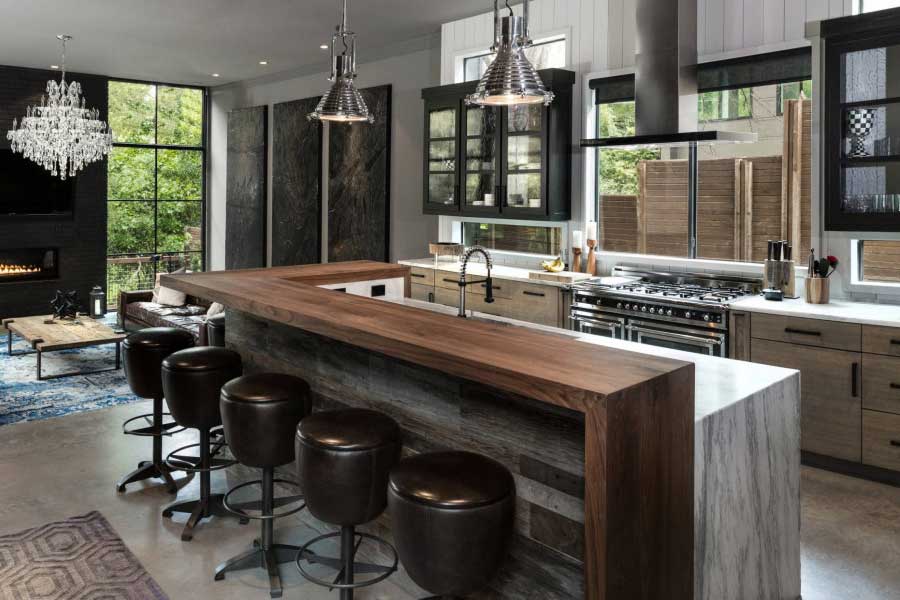 Bar Style Kitchen Island