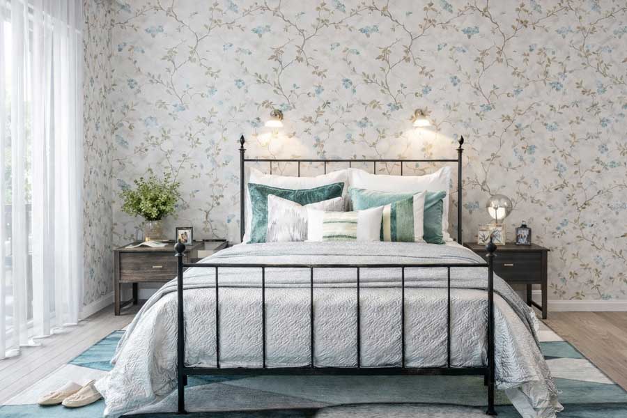 wallpaper feature wall ideas